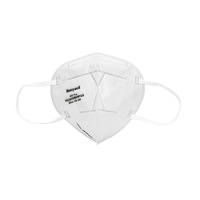 Masque de protection Honeywell H1009101 KN95 pliable anti-poussière industrielle, anti-brouillard, anti-éclaboussures, en tissu non tissé, multi-usages