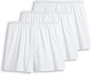 Biancheria intima da uomo confezione da 3 classici Boxer a taglio pieno tessuto a maglia traspirante con Logo personalizzato su vita slip e Boxer classici - Product Image 1