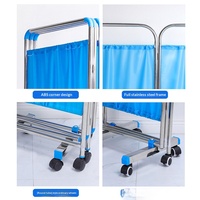 Rideaux de chevet pliants pour hôpitaux, produit très vendu, meubles, rideaux de chevet médicaux pliants pratiques