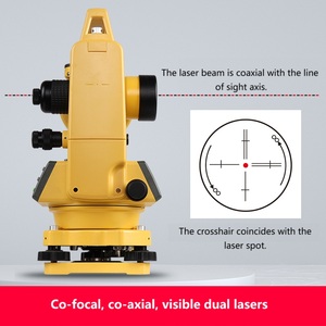 Teodolito Eletrônico a Laser de Alta Precisão DT-02L com Precisão de 2 Segundos e Ampliação de 30X para Engenharia de Topografia Marca Sul - Product Image 6