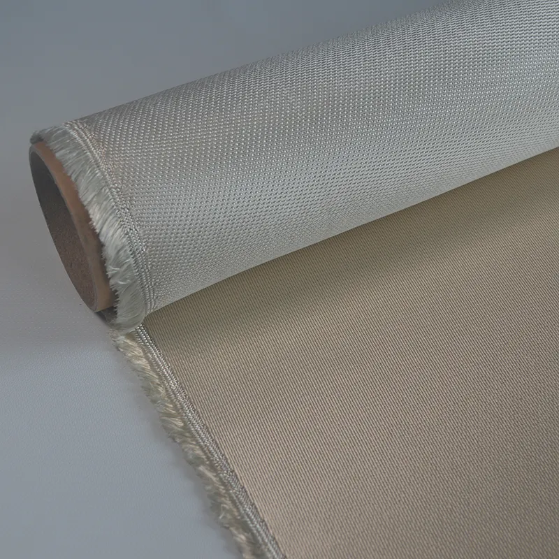 Factory High Temperature Resistance Fireproof High Silica Fiberglass Fabric