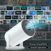 Projecteur intelligent de jeu immersif de haute qualité avec deux manettes de jeu, Android 11 5G, 720P HD, home cinéma, compatible 4K