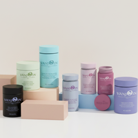 Bouteilles en plastique HDPE personnalisées avec logo, 100 ml, 200 ml, 300 ml, plusieurs tailles, pots pour capsules, compléments alimentaires, contenants pour vitamines