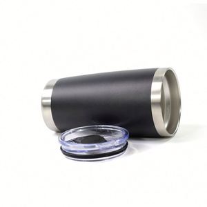 Tazas Promocionales Personalizadas, Taza de Café con Leche, Taza Térmica de Acero Inoxidable Clásica con Tapa - Product Image 4