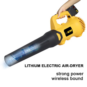 Li-Ion Tools Lithium Electric Air Dryer 21V Max Cordless Blower For Garden Snow Leaf Clearing - Product Image 2