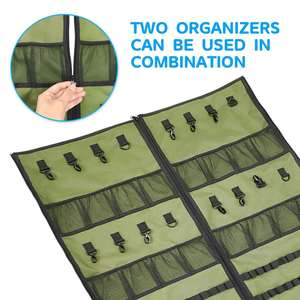 <b>Tent</b> Organizer with Storage Straps <b>Tent</b> Hanging Hook Organizer for <b>Canopy</b> - Product Image 3