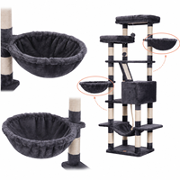 Arbre à chat multi-niveaux populaire pour appartement, directement de l'usine