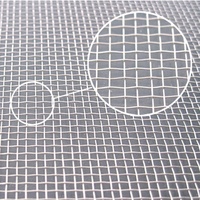 Moustiquaire en maille tissée simple 18x16 en acier inoxydable pour fenêtre, enroulable avec service de découpe, technique de tissage