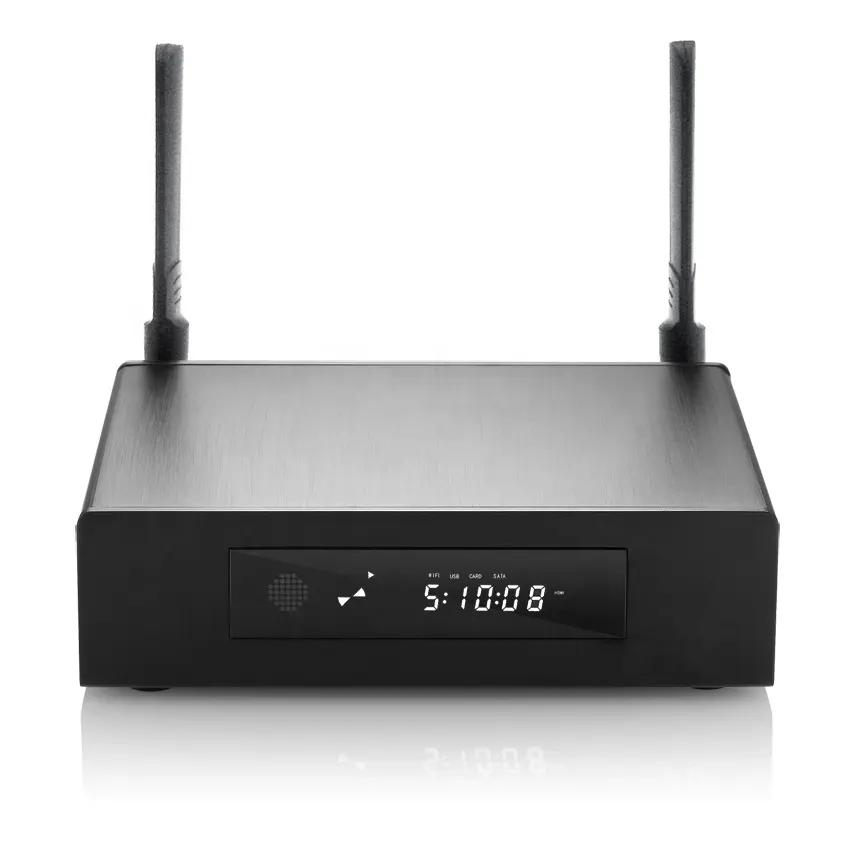 Wholesale China Eweat R9 plus android tv box black frosted shell hdd media player