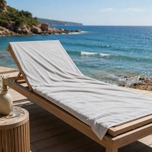 Serviette de plage de luxe 100% coton, douce, absorbante, qualité hôtel et spa - Product Image 2