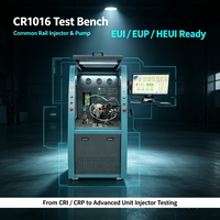 Banc d'essai CR1016 pour injecteurs et pompes Common Rail Diesel (CRI, CRP), avec support pour les tests d'injecteurs EUI, EUP, HEUI en option