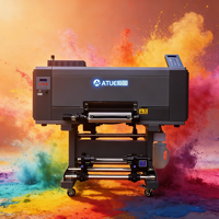 Mesin Cetak Stiker Transfer Film Inkjet UV DTF Digital Otomatis A3 Pengiriman Langsung Pabrik Baru 1 Tahun Pigment
