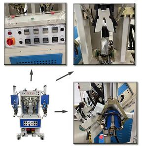 Machine de moulage à double fonction chaud/froid <span class=keywords><strong>pour</strong></span> la mise en forme des talons de chaussures, équipement de façonnage <span class=keywords><strong>pour</strong></span> chaussures de sport en cuir, support dorsal supérieur - Product Image 4