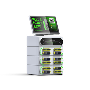 Estación de Carga Rápida de 12 Ranuras con Pantalla LED, Soporte NFC, Banco de Energía con Kiosco de Alquiler POS, Capacidad de Carga para Múltiples Dispositivos - Product Image 4