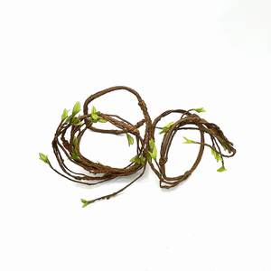 Twisted Long Plant Vines Dschungel Hängende Rebe Dekoration Grünpflanzen Reptilien Terrarium - Product Image 1
