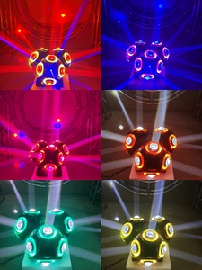 Luz LED Móvil para DJ con Efecto de Cielo Estrellado y Tres Bolas - Product Image 5