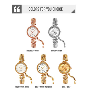 Reloj Deportivo de Cuarzo para Mujer con Logotipo Personalizado, Esfera de Aleación, <span class=keywords><strong>Color</strong></span> Caramelo, Resistente al Agua, Estilo Casual para Damas - Product Image 5