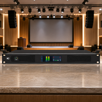 1u 1200W Dijital Güç Amplifikatörü Güç Amplifikatörü Konferans salonları için Güç Amplifikatörü Sahne Güç Amplifikatörü