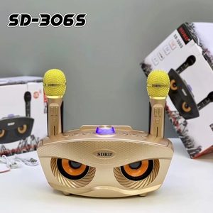 Sd306S, el Nuevo Dispositivo Electrónico Familiar, Karaoke 2 en 1, Altavoz Inalámbrico Portátil con Micrófono Dual, Altavoz con <span class=keywords><strong>Sonido</strong></span> <span class=keywords><strong>de</strong></span> Bajos - Product Image 6