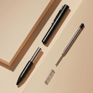 Stylo bille rotatif en métal personnalisable avec logo, stylo de signature professionnel, stylo cadeau pour conférence - Product Image 4
