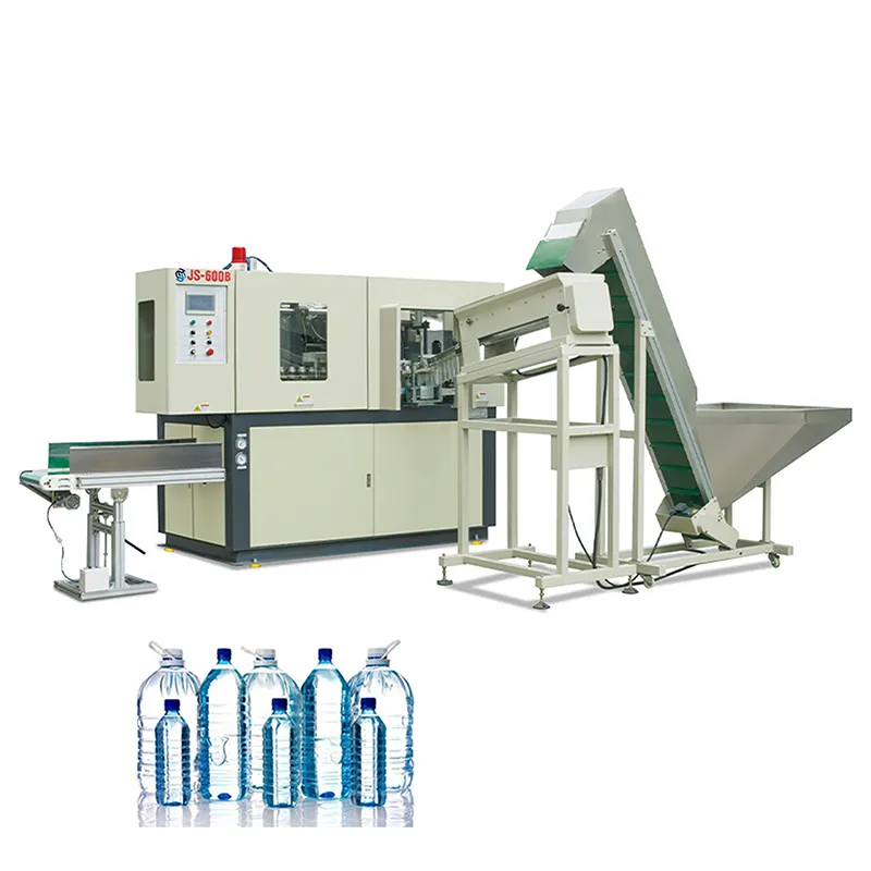 Machine de soufflage de bouteilles d'étirement entièrement automatique JS-600B plastique PET fourni MITSUBISHI FESTO 5L Food & Beverage Factory 150 31