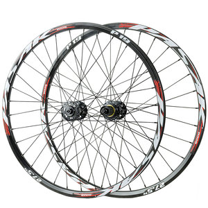 Ruote per Bicicletta MTB da 26/27.5/29 Pollici Anteriore 2 Posteriore 4 Cuscinetti 7-11/12 Velocità Freno a Disco a Sei Fori QR100 135 Mozzo in Lega Cerchio per <span class=keywords><strong>Mountain</strong></span> <span class=keywords><strong>Bike</strong></span> - Product Image 1