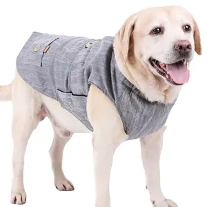 英式工作服暖光透气秋季设计师宠物狗衣服外套时尚
