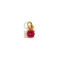 Meilleures ventes : Pendentif en acier inoxydable 18K en forme d'anneau, minimaliste, polyvalent et coloré, pour accessoires de bijoux DIY