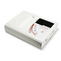 Électrocardiographe portable de télémédecine, appareil ECG 12 canaux avec interprétation et écran tactile, usage vétérinaire
