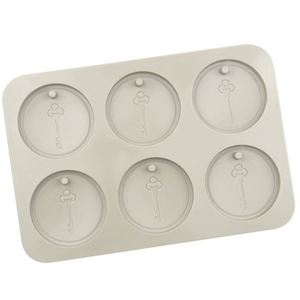 Molde de Silicona Ecológico con Forma de Llave de 6 Orificios, Moldes Personalizados para Hacer Jabón, Velas y Resina, Sin BPA, OEM/ODM, Serigrafía - Product Image 2
