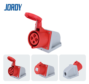 Jordy II IP44ปลั๊กต่ออุตสาหกรรม3P 4P 5P วัสดุทองเหลืองกันน้ำ16A/32A - Product Image 4