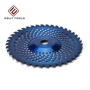 Hiệu suất cao cacbua vonfram nghiêng lưỡi cưa tròn TCT cỏ cắt lưỡi, bụi cây cắt lưỡi - Product Image 4