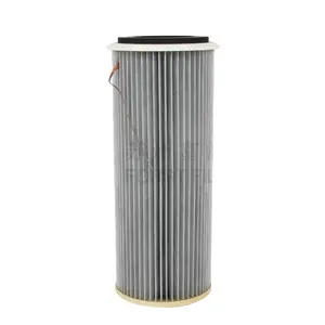 Polyester anti-static dust hepa filter cartridge suitable for dust collector spray air filter cylinder filtration