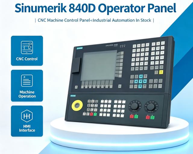 New Original SINUMERIK 828D Machine Control Panel MCP Rs485 483MM 6FC5303-0AF32-0AA0 Siemens CNC Controller 128 I/O