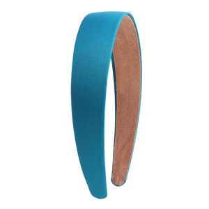 Bulk 3Cm 1 Inch Breed Vrouwen Kinderen Meisjes Satijnen Hoofdbanden Antislip Zacht Lint Gewatteerde Harde Haarbanden Haarband Effen Satijnen Hoofdband - Product Image 5