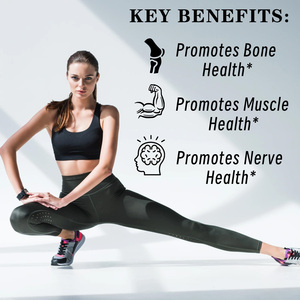 Gummies de citrate de magnésium à marque privée : favorisent la santé des nerfs et des os, supplément de magnésium saveur fruits rouges mélangés - Product Image 5