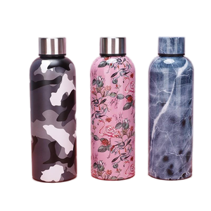 GZYSL, venta al por mayor, botella de agua de camuflaje para exteriores, boca pequeña, pintor, termo, vaso recto de acero inoxidable para coche - Product Image 1