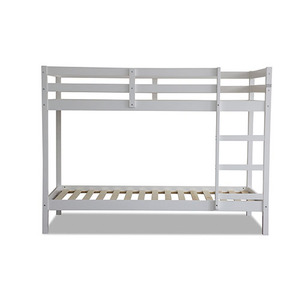 ATLAS Modern Design <b>Single</b> Solid Pine Wood <b>Bunk</b> <b>Bed</b> UV Painted Finish BS Safety EN747 Certified Metal <b>Beds</b> Low Price Bedroom Use - Product Image 2