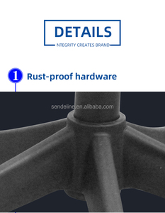 Base per Sedia Girevole a 5 Ruote in Nylon di Alta Qualità, Moderna, per Ufficio, Nera, Bianca, Grigia, Vendita all'Ingrosso - Product Image 4