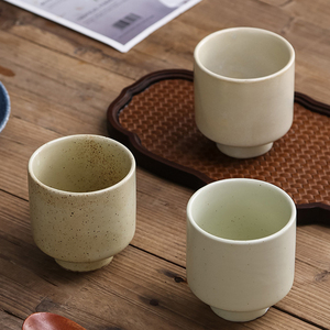 Tazza da Tè in Ceramica Classica con Piede Alto, Elegante Tazza Cinese, Set Regalo per Matrimonio, per Tè Verde - Product Image 6
