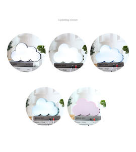 Tablero de escritura de mensajes <span class=keywords><strong>LED</strong></span> acrílico de nubes de dibujos animados creativos tablero de dibujo <span class=keywords><strong>fluorescente</strong></span> 3D RGB <span class=keywords><strong>pizarra</strong></span> blanca categoría de producto - Product Image 6