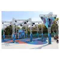 Système de treillis de stade portable en aluminium, structure de toit carrée et triangulaire, support de treillis en aluminium