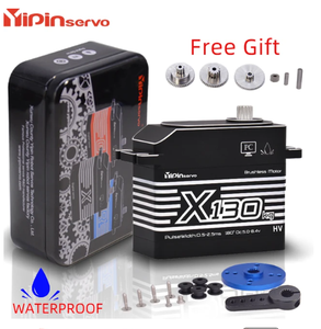 Yipinservo 8.4V 130kg.cm Motor sin Escobillas, Servo de Gran Torque de Molde Privado, Alta Velocidad, Accesorios para Coches y Barcos RC a Escala 1/5 - Product Image 4