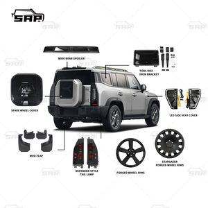 Kit <span class=keywords><strong>de</strong></span> accesorios exteriores <span class=keywords><strong>para</strong></span> automóvil, caja <span class=keywords><strong>de</strong></span> herramientas lateral, cubierta <span class=keywords><strong>de</strong></span> rueda <span class=keywords><strong>de</strong></span> repuesto, Kit <span class=keywords><strong>de</strong></span> alerón trasero <span class=keywords><strong>para</strong></span> T2 Jetour Traveler 2025 - Product Image 1