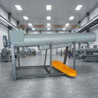 Machine de lavage par friction pour flocons de plastique recyclé (PET, PP, PE, HDPE)