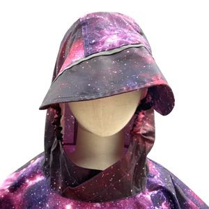 Customizable XL Size Rain <strong>Poncho</strong> Rip-Stop Nylon &amp; Polyester Black Yellow Reusable Waterproof Logo for <strong>UK</strong> &amp; Australia - Product Image 3