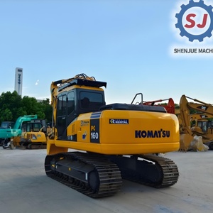 Digger Used Komatsu PC160 Used <b>Excavator</b> 99% New Used Crawler Hydraulic <b>Excavator</b> Second Hand Komatsu PC160 110 120 130 160 - Product Image 3