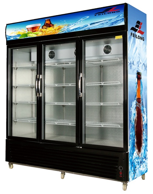 Customized 1200L LSC-1200Y Showcase Display Fridge