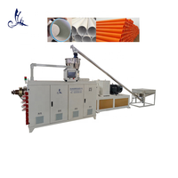 Machine pour fabrication de tuyaux électriques en plastique, Tube de Production automatique de conduits, en PVC, 16mm-110mm, 2 pièces