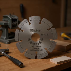 Ttake Uni Laser Diamond Blade 115mm For All Materials - Product Image 3